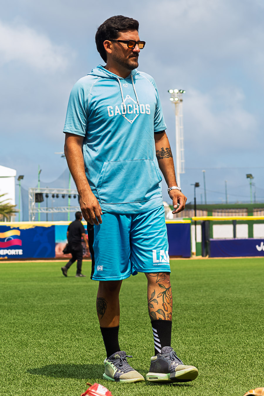 Leandro Juarez durante la Serie de las Américas 2026